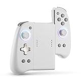 Binbok Controle Joypad Para Switch Switch OLED Controles De Interruptor Sem Fio L R Com 8 Cores De LED Substituição Joy Pad Para Switch Lite Joypad Com Controle De Movimento Branco E Dourado 