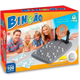 Bingão C 100 Cartelas Globo Giratório Nig Jogo Família