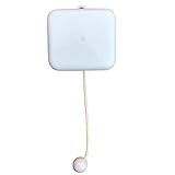 BinkeGG Caixa De Música De Corda De Plástico Branco Com Movimento Musical Sankyo Opção De 60 Músicas ROMANCE DE L AMOR 