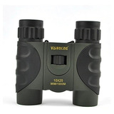 Binóculo Visionking 10x25 Prismas Bak4 Revestimento Borracha