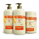 Bio Extratus Nutritivo Mel Shampoo Cond Banho Creme 1l