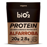 Bio2 Protein Alfarroba 908 G Proteína Vegetal Em Pó Vegana E Sem Glúten