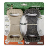 Biobone Mordedor Natural G Cães De Madeira carvão E Laranja