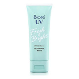 Bioré Protetor Solar Uv Fresh And Bright Fps 50 Pa Matte