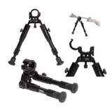Bipé Apoio P Tiro Bi straight Tag Sniper Carabina Airsoft