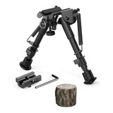 Bipé BiPod Tático Sniper Retrátil Rifle Fita Camuflada