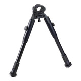 Bipe Carabina Full Metal Retrátil Estabilizador Regulável