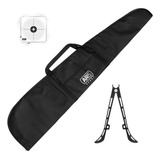 Bipé Dobrável Universal Ar15 Sport 100alvos capa Acolchoada