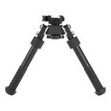 Bipé Tático Articulado Trilho 20 22 Mm Brinde Adaptador 11mm