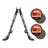Bipe Tático Carabina Espingarda 250 Chumbinhos Tornado 5 5