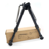 Bipé Tático Sniper Retrátil 20mm Regulável Em Pvc Rígido 24c
