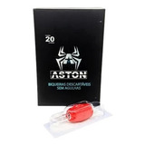 Biqueira Caixa Com 20 Unidades Aston Machine Tattoo