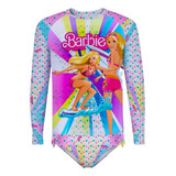 Biquini Blusa Infantil Menina Proteção Uv 50 Personagens