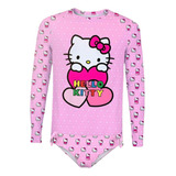 Biquini Blusa Infantil Menina Proteção Uv 50 Personagens