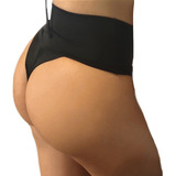 Biquini Cintura Alta Fio Dental Hotpants Somente A Calcinha