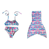 Biquini Infantil Calda De Sereia Uv Charmy Kids 2022