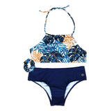 Biquini Infantil Juvenil Cropped Grappin Lateral Larga