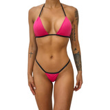 Biquini Petú Fio Para Bronzea Artificial Lorkin Tecido