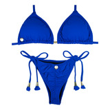 Biquini Ripple Cortininha Levanta Bumbum Bojo Removível