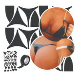 Biquinis De Adesivo Para Bronze Conjunto fita tatu P M G