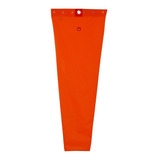Biruta Cone De Vento Refil 40cm Laranja Com Furo De Alívio