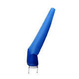 Biruta Maluca C Exaustor Altura 3 80m Estrutura Azul Royal 110v 220v bivolt 