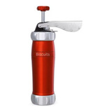 Biscoiteira Elegance Vermelha Em Aluminio Marcato