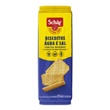 Biscoito Água E Sal Schär Snackers Sem Glúten Pacote 115g