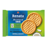 Biscoito Amanteigado Coco Sache Individual Renata  560 Und