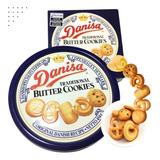 Biscoito Amanteigado Tradicional Danisa Cookies Cx Lata 454g