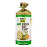 Biscoito De Arroz Integral Quinoa E Chia Rice Up Pacote 120g