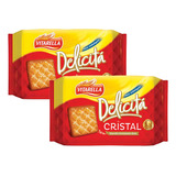 Biscoito Delicita Cristal Kit 2 Pacotes Vitarella