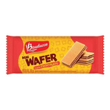 Biscoito Mini Wafer Chocolate Bauducco Kit 24 Unidades 30g