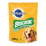 Biscoito Pedigree Biscrok Para Cães Adultos Multi 500g