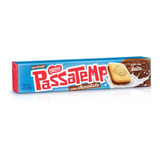 Biscoito Recheado Passatempo Chocolate 130gr Kit Com 12