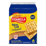 Biscoito Salgado Água E Sal Tradicional 350g Vitarella