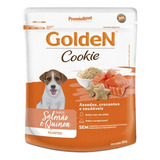 Biscoitos Golden Cookie Cães Filhotes Salmão E Quinoa