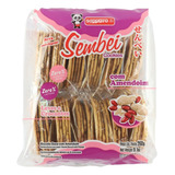 Biscoitos Sembei Crocante Amendoim 260g Japonês Sapporo