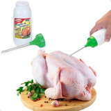 Bisnaga Injetor De Temperos Molhos Para Frango Carnes 350ml