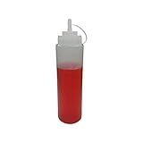 Bisnaga Para Condimentos Flexível De Bico 24Oz 720ml- Foodtruck Molho Calda Tempero