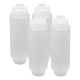 Bisnagas Maionese Tipo Fifo Para Lanche Molhos 710ml 4 Peças