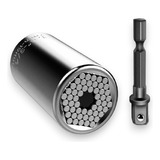 Bit 1 4 Universal Soquete Adaptador Sextavado 7 A 19mm Aço
