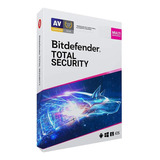 Bitdefender Total Security 5 Dispositivos 1 Ano