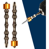 Bits Phillips Ph2 Magnético Ponta Dupla Kit 2 Unidades