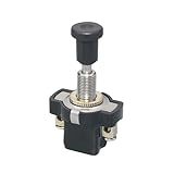 Bittwee 12 V 24 V 20 Mm 0 79 Interruptor De Botão Liga Desliga Para Carro Acessórios Universais Para SUV Caminhão RV Van ASW 05 Interruptor De Pressão Resistente à Prova D água Automotivo