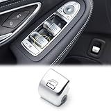 BJchiwu Botão De Elevação Do Interruptor De Vidro Elétrico Mestre Do Lado Do Motorista Compatível Com Mercedes-Benz C-Class W205- C180- C200- C450 AMG- C43AMG- Class-GLC W253- GLC300- GLC350e- GLC43