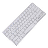 Bk3001 x5 Três Sistema Universal Bluetooth Smart Keyboard Cor Branco Prateado Embalagem De Caixa De Cor Inglesa Não Licenciada