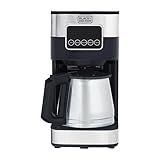 Black Decker Cafeteira Elétrica 220 V Inox Filtro Permanente E Lavável Capacidade 1 5 L Ate 38 Cafézinhos Painel Digital Modelo CM350G B2