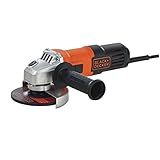 BLACK-DECKER Esmerilhadeira Angular 115mm- Lixadeira Com Potência De 650W- Acompanha Disco De Corte E Desbaste- Modelo G650K5- 110V