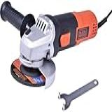 Black Decker Esmerilhadeira Angular 115mm Com Potência De 820W Ideal Para Trabalhos Em Serralherias Modelo G720 220V